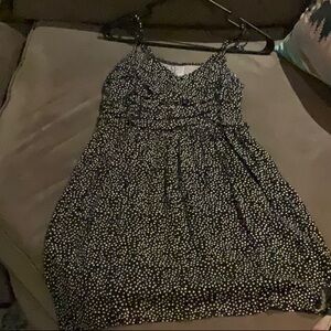 Black and White Polka Dot Dress